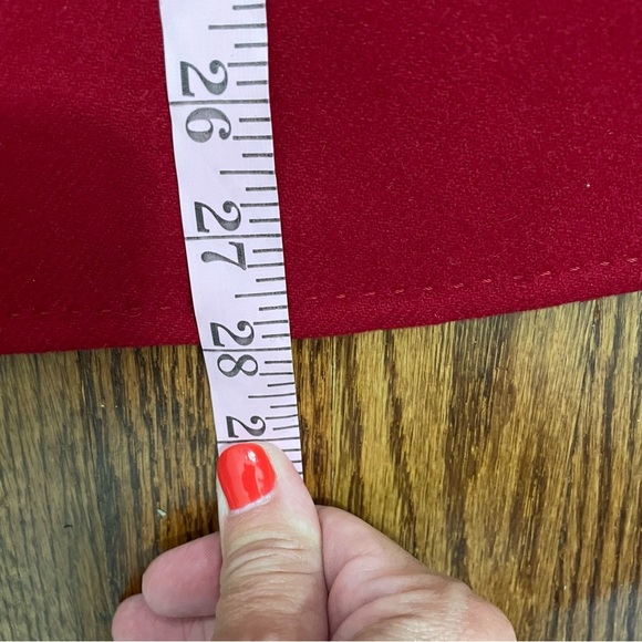 Talbots Woman Petite Red Wool Jacket Size 14W - Picture 9 of 9